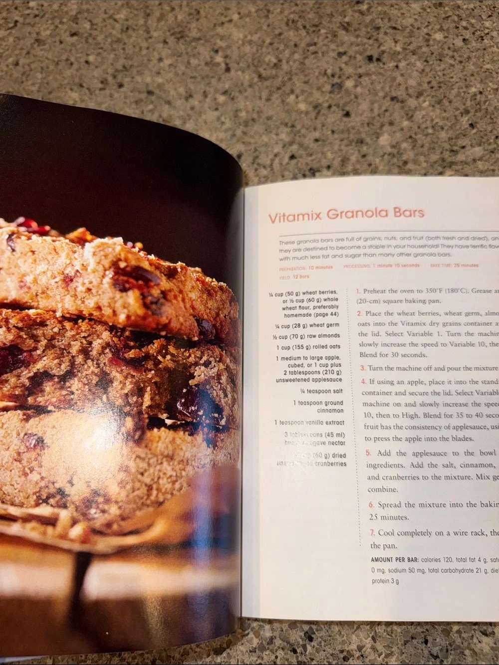 The Vitamix Cookbook by Jodi Berg - White & Red Cover